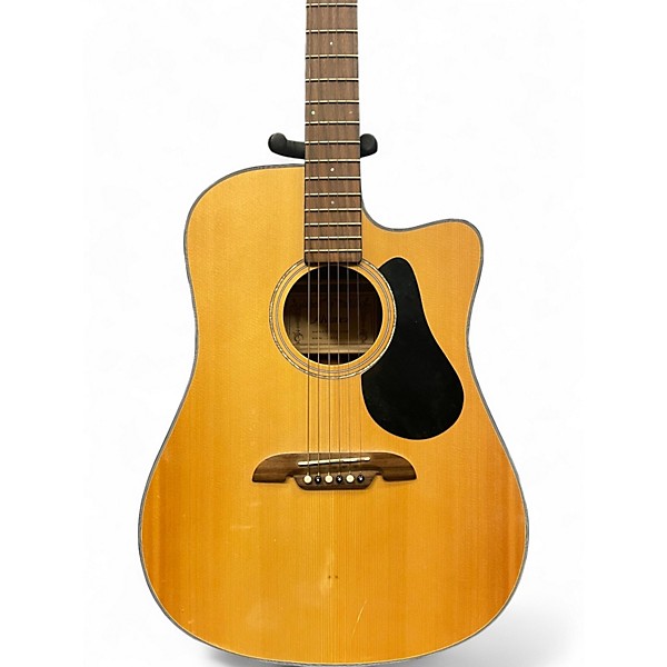 Used Alvarez RD8C Natural Acoustic Electric Guitar