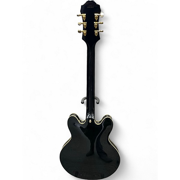 Used Epiphone Sheraton II Ebony Hollow Body Electric Guitar