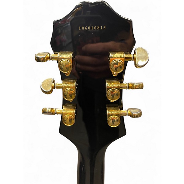 Used Epiphone Sheraton II Ebony Hollow Body Electric Guitar