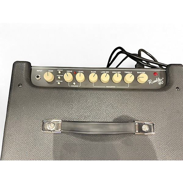 Used Fender Rumble V3 40W 1x10 Bass Combo Amp