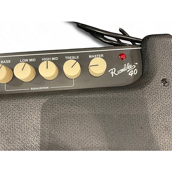 Used Fender Rumble V3 40W 1x10 Bass Combo Amp