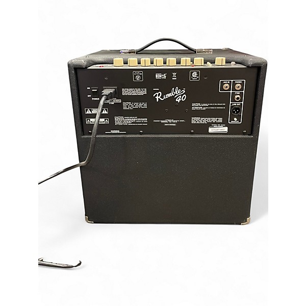 Used Fender Rumble V3 40W 1x10 Bass Combo Amp