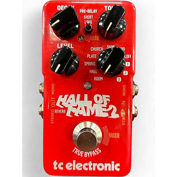 Used TC Electronic HALL OF FAME 2 Effect Pedal