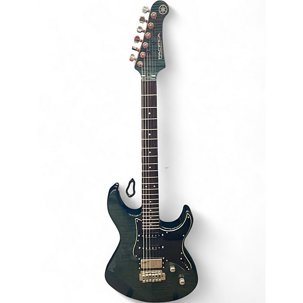 Used Yamaha PAC612VIIFM INDIGO BLUE Solid Body Electric Guitar