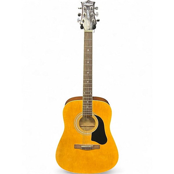 Used Silvertone SD3000 Natural Acoustic Guitar