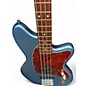Used Ibanez Ip-04 Blue Electric Bass Guitar