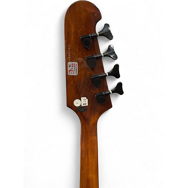 Used Epiphone Thunderbird IV Vintage Sunburst Electric Bass Guitar