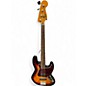 Used Squier CLASSIC VIBE 60S FRETLESS JAZZ BASS 3 Color Sunburst Electric Bass Guitar