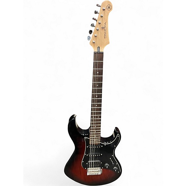 Used Yamaha PAC012 DLX MAROON BURST Solid Body Electric Guitar