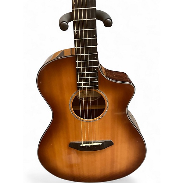 Used Breedlove PURSUIT EX Concert CE Tobacco Burst Acoustic Electric Guitar