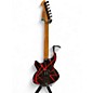 Used Leo Jaymz Charactor Red Stripe Solid Body Electric Guitar