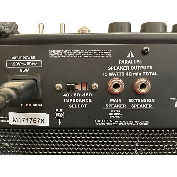 Used Fender Bassbreaker 15W Tube Guitar Amp Head