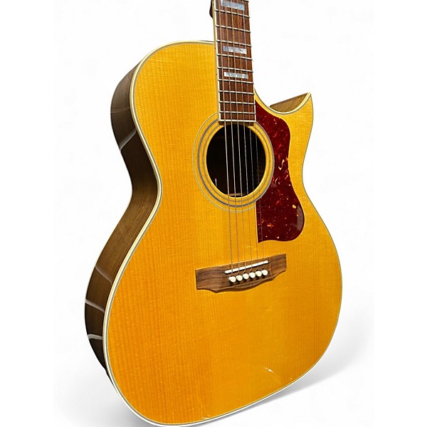 Used Guild F47RCE Natural Acoustic Electric Guitar