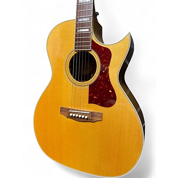 Used Guild F47RCE Natural Acoustic Electric Guitar