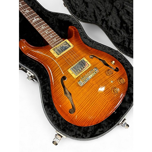 Used PRS Hollowbody II 10 Top Bourban Burst Hollow Body Electric Guitar