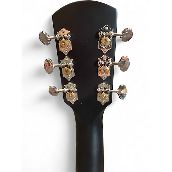 Used Orangewood Juniper Matte Black Acoustic Electric Guitar