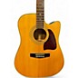 Used Ibanez AW300E Natural Acoustic Electric Guitar