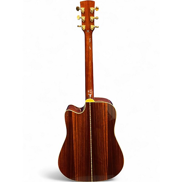 Used Ibanez AW300E Natural Acoustic Electric Guitar