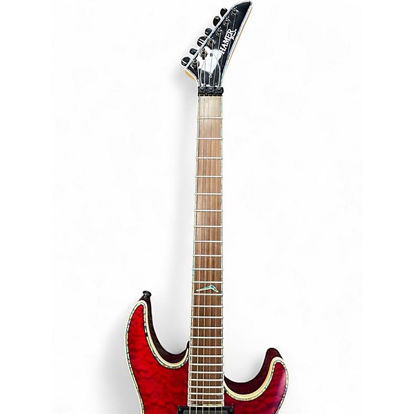 Used Hamer CALIFORNIAN Red Solid Body Electric Guitar