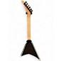 Used Jackson RHOADS SERIES BLACK WHITE Solid Body Electric Guitar