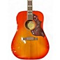 Used Epiphone Hummingbird Pro 2 Color Sunburst Acoustic Electric Guitar