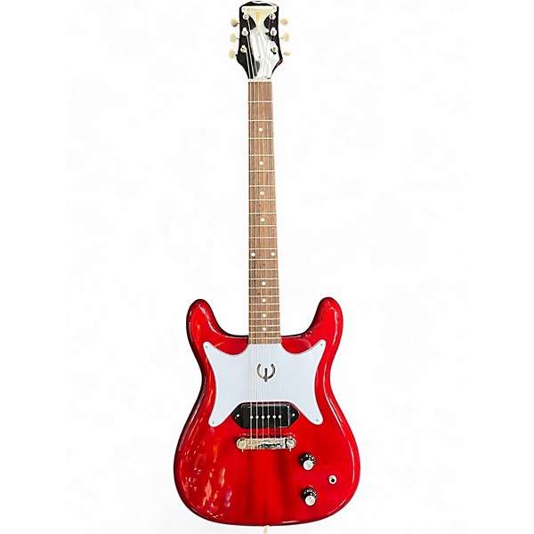 Used Epiphone CORNET Cherry Solid Body Electric Guitar