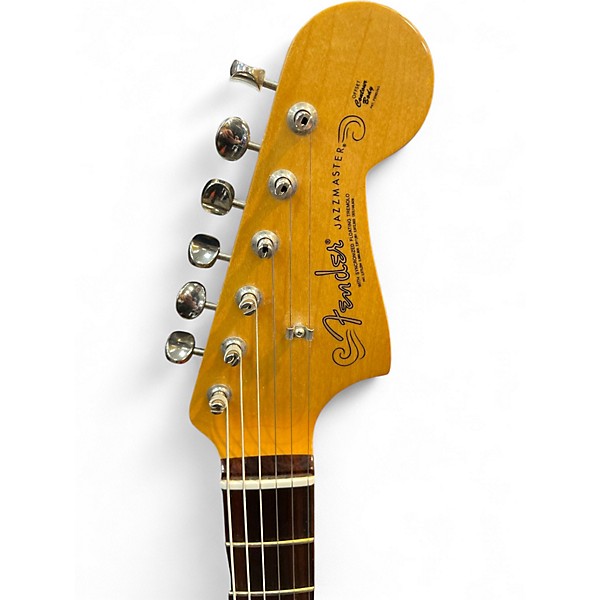 Used 2015 Fender Classic Player Jazzmaster Special Black Solid Body Electric Guitar