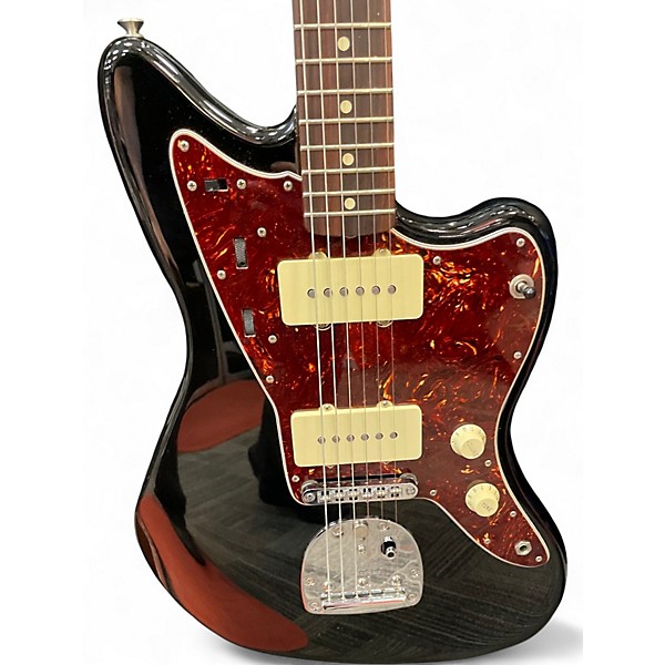 Used 2015 Fender Classic Player Jazzmaster Special Black Solid Body Electric Guitar