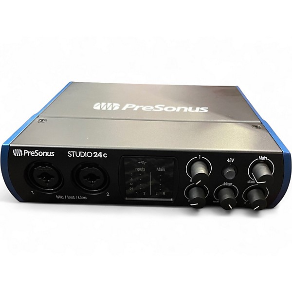 Used PreSonus studio 24c Audio Interface