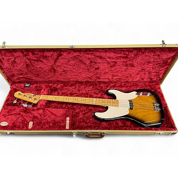 Used Fender Sting Signature Precision Bass 2 Tone Sunburst Electric Bass Guitar
