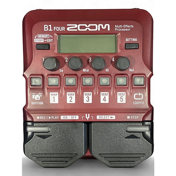Used Zoom B1 FOUR Effect Processor