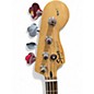 Used Squier JAZZ BASS Black Electric Bass Guitar