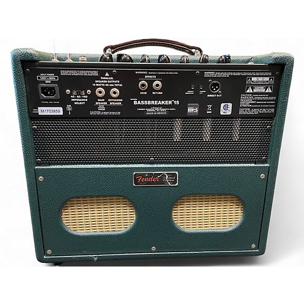 Used Fender Bassbreaker 15W 1x12 Tube Guitar Combo Amp