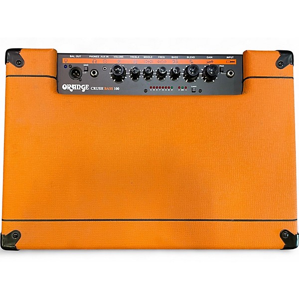 Used Orange Amplifiers Crush Bass 100w Bass Combo Amp