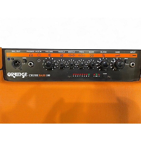Used Orange Amplifiers Crush Bass 100w Bass Combo Amp