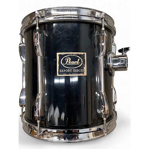 Used Pearl 10in 10X10 TOM Black Drum