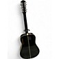 Used Fender CD160e/12 Black 12 String Acoustic Guitar