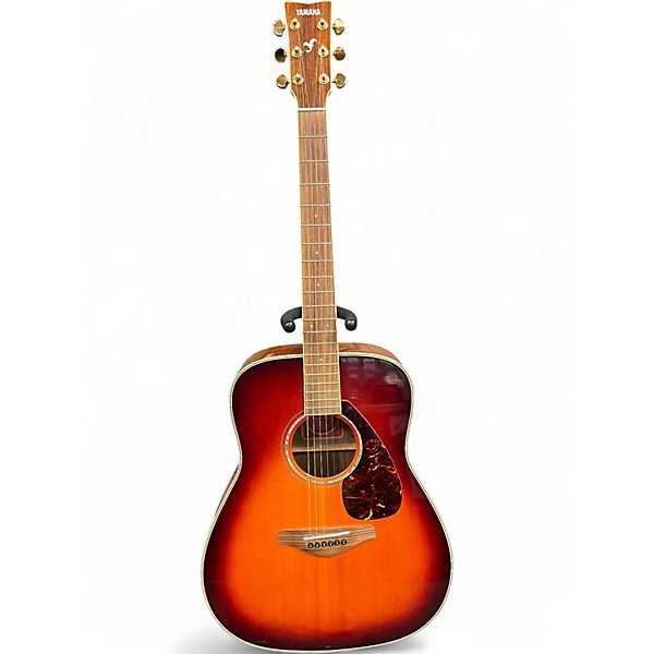 Used Yamaha FG735S 2 Color Sunburst Acoustic Guitar