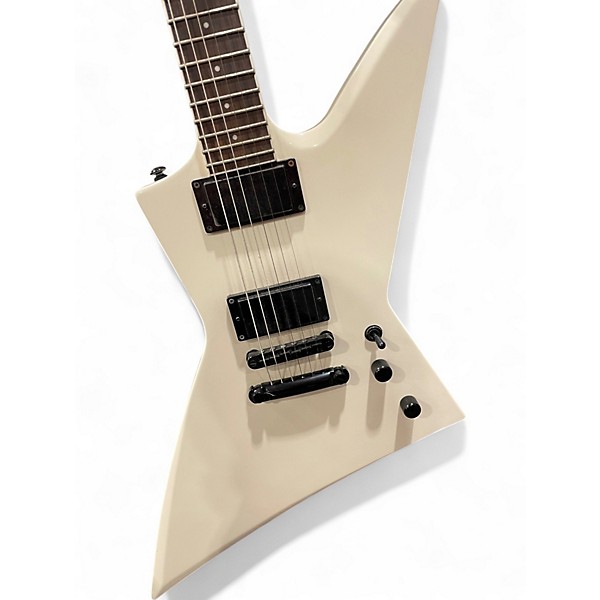 Used ESP LTD EX200 Classic White Solid Body Electric Guitar