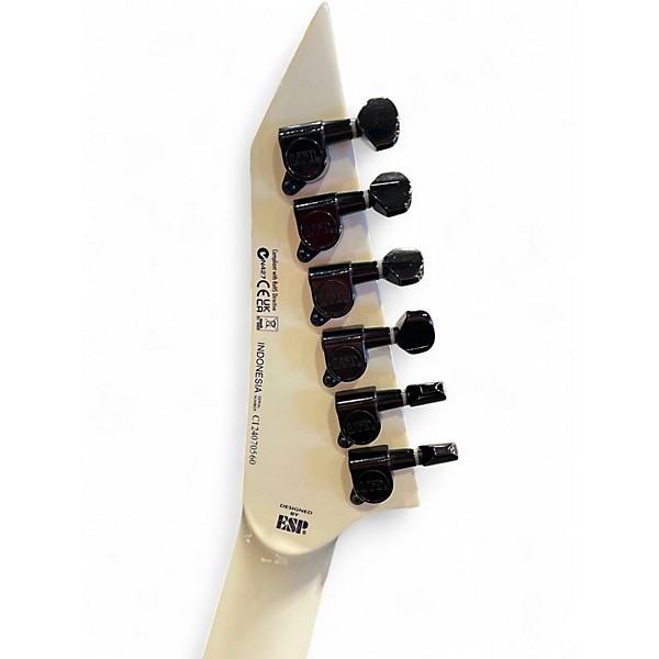 Used ESP LTD EX200 Classic White Solid Body Electric Guitar