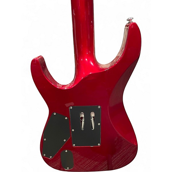 Used ESP LTD M1 custom Candy Apple Red Solid Body Electric Guitar