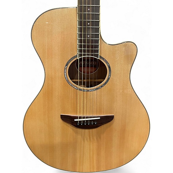 Used Yamaha APX600 Natural Acoustic Electric Guitar