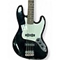 Used Squier Affinity Jazz Bass Black Electric Bass Guitar
