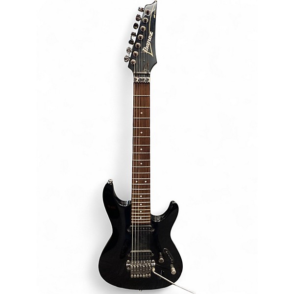 Used Ibanez S7320 Black Solid Body Electric Guitar