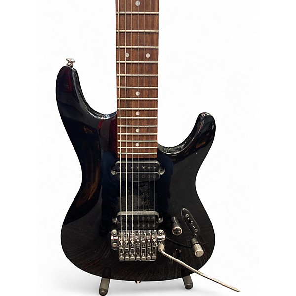 Used Ibanez S7320 Black Solid Body Electric Guitar