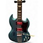 Used Vintage VS6V Blue Solid Body Electric Guitar