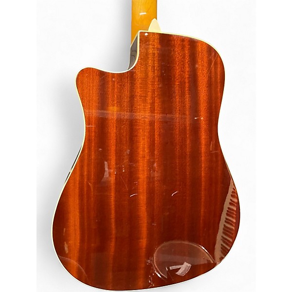 Used Fender California Series Villager Natural 12 String Acoustic Electric Guitar