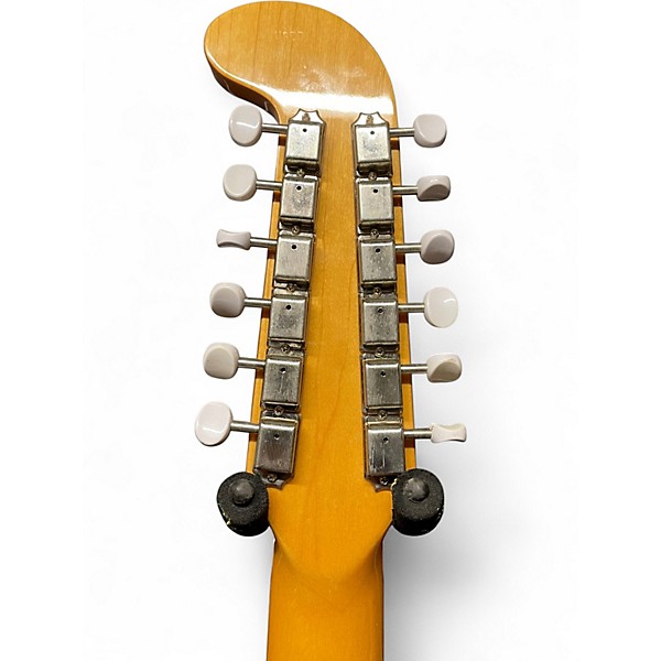 Used Fender California Series Villager Natural 12 String Acoustic Electric Guitar