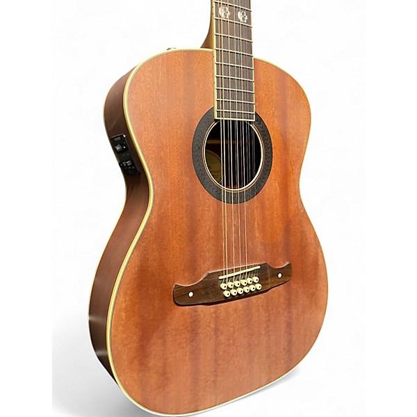 Used Fender Tim Armstrong Hellcat 12 Natural 12 String Acoustic Electric Guitar