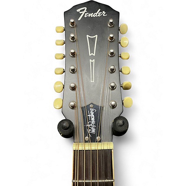 Used Fender Tim Armstrong Hellcat 12 Natural 12 String Acoustic Electric Guitar